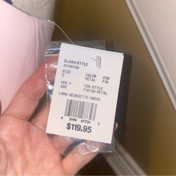 David’s Bridal georgette bridesmaid dress- NEW!!! - Picture 9 of 10